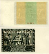 50 złotych 11.11.1936, Seria AM, awers bez główn