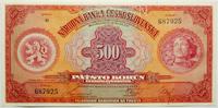 500 koron 2.05.1929, seria G, perforacja SPECIME