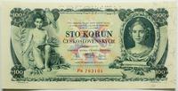 100 koron 10.01.1931, seria Pa, perforacja SPECI