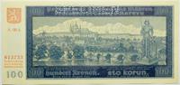 100 koron 28.08.1940, seria S. 08 A, (II emisja)