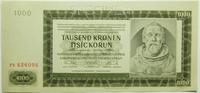 1.000 koron 25.10.1942, seria Fb (II emisja) per