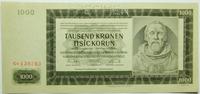 1.000 koron 25.10.1942, seria Gc (II emisja) per