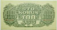 100 koron 1944, seria OB, perforacja SPECIMEN, B