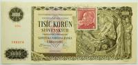 1.000 koron 25.11.1940, seria 6 N 6, perforowane