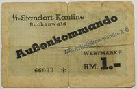 1 marka (1937-45), SS - Standort Kantine Buchenw