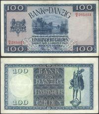 100 guldenów 1.08.1931, seria D/A, kilkukrotnie 