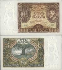 100 złotych 9.11.1934, Ser. BE., górny lewy róg 