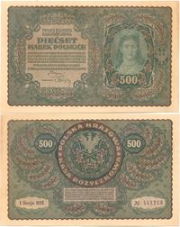 500 marek polskich 23.08.1919, I serja BH, piękn