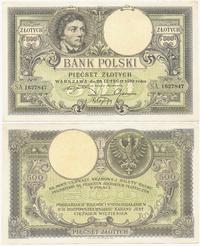 500 złotych 28.02.1919, seria S.A., lewy górny r