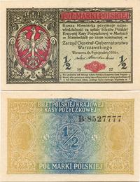 1/2 marki polskiej 9.12.1916, "Generał..." seria