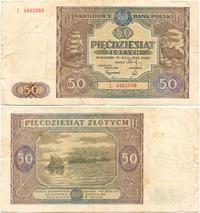 50 złotych 15.05.1946, seria L, Miłczak 128b
