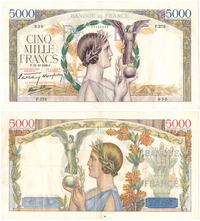 5.000 franków 12.10.1939, seria P.378, C. Fayett