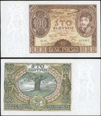 100 złotych 09.11.1934, Ser. AV. 6375352 znak wo