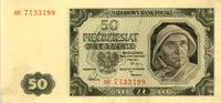 50 złotych 1.07.1948, seria BH, Miłczak 138e