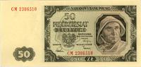 50 złotych 1.07.1948, seria CM, Miłczak 138f