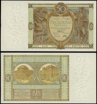 50 złotych 1.09.1929, Ser. ES., piękne, Miłczak 