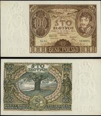 100 złotych 2.06.1932, Ser. AC. znak wodny +X+, 