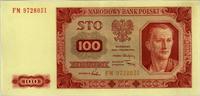 100 złotych 1.07.1948, seria FM, Miłczak 139d
