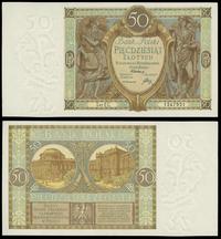 50 złotych 1.09.1929, seria EC., drobne ugięcia 