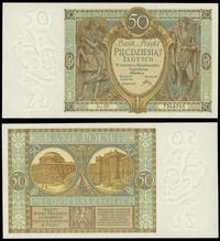 50 złotych 1.09.1929, seria DR., piękne, Miłczak