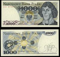 1.000 złotych 2.07.1975, seria BH, piękne, Miłcz