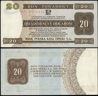 20 dolarów 1.10.1979, Seria HH, lewy górny i dol