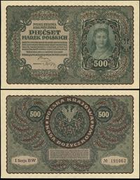 500 marek polskich 23.08.1919, I seria BW, Miłcz