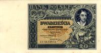 20 złotych 20.06.1931, seria DH, Miłczak 76b