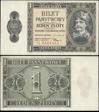 1 złoty 1.10.1938, seria IL, Miłczak 78b
