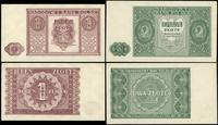 zestaw: 1 złoty 15.05.1946 (II) i 2 złote 15.05.