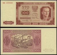 100 złotych 1.07.1948, seria KR, wyśmienity stan