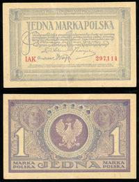 1 marka polska 17.05.1919, seria IAK, Miłczak 19