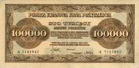 100.000 marek polskich 20.08.1923, seria A, Miłc