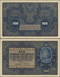 100 marek polskich 23.08.1919, IF SERJA T, piękn
