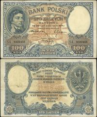 100 złotych 28.02.1919, seria S.A., Miłczak 53