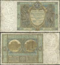 50 złotych 28.08.1925, Ser. E., rzadki banknot, 