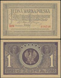 1 marka polska 17.05.1919, seria IBW, Miłczak 19
