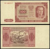 100 złotych 01.07.1948, seria FM, Miłczak 139d