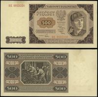 500 złotych 01.07.1948, seria BE, Miłczak 140c
