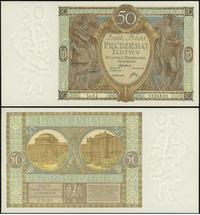 50 złotych 1.09.1929, seria EZ., pięknie zachowa