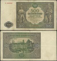 500 złotych 15.01.1946, seria K, Miłczak 121