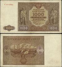 1.000 złotych 15.01.1946, seria E, Miłczak 122b