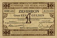 1 gulden 1.11.1917, Pick 10