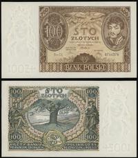 100 złotych 09.11.1934, Ser. CC. , pięknie zacho