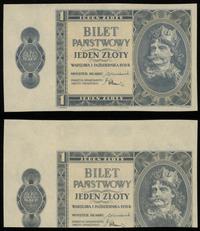 1 złoty 01.10.1938, na stronie odwrotnej przesun