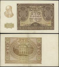 100 złotych 01.03.1940, Ser. E, Miłczak 97a