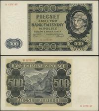 500 złotych 01.03.1940, seria B, Miłczak 98a