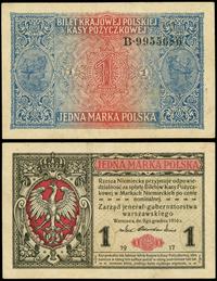 1 marka polska 09.12.1916, seria B !!! ...jenera