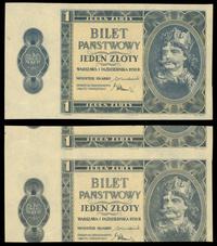 1 złoty 01.10.1938, banknot bez oznaczenia serii