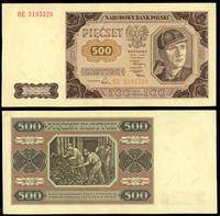 500 złotych 01.07.1948, dość sztywny z zachowaną
